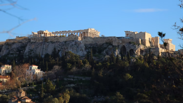 Acropolis Viewed from the Agora in Athens