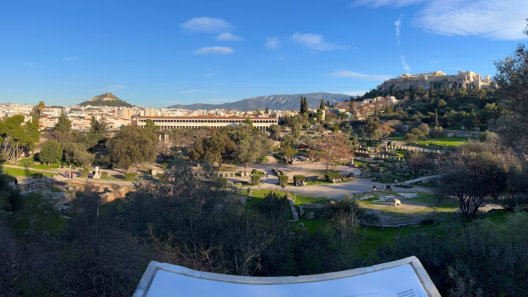 The Ancient Agora is after the Acropolis Hill with the Parthenon the most important archaeological site to visit in Athens, Greece.