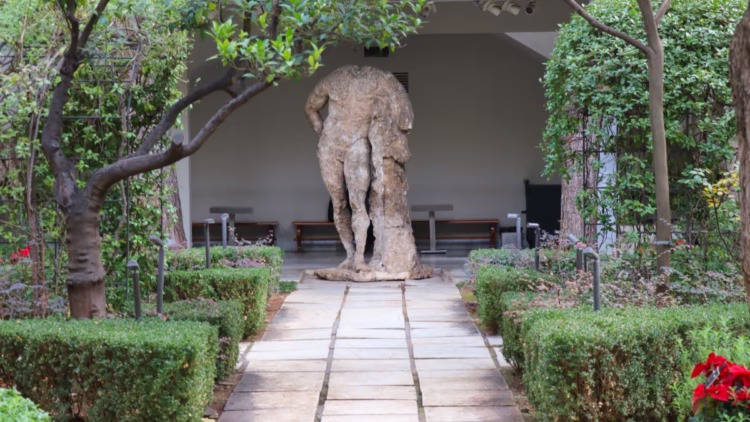Hercules Leaning on his Club Classical sculptures collection of the National Archaeological Museum in Athens