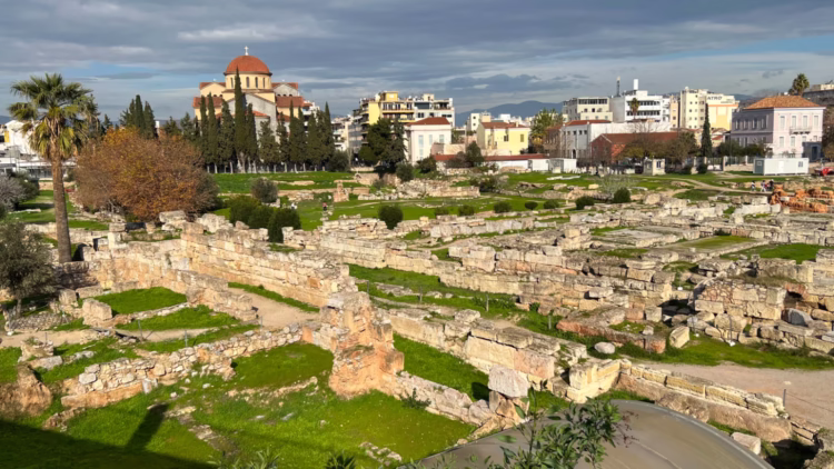 Kerameikos Archaeological Site in Athens
