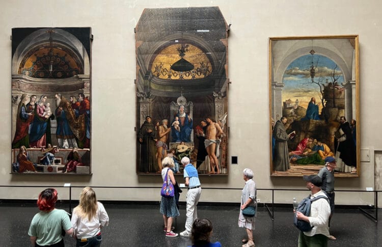 Accademia Hall II -- paintings from 1450-1600 in the Gallerie dell’Accademia in Venice