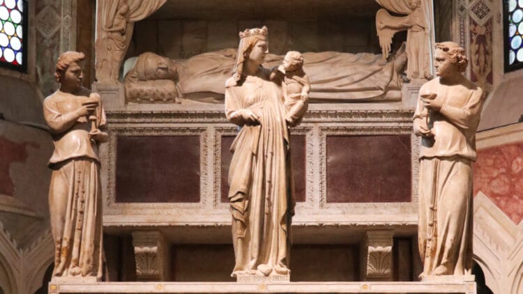 Pisano Sculptures in the Scrovegni Chapel in Padua