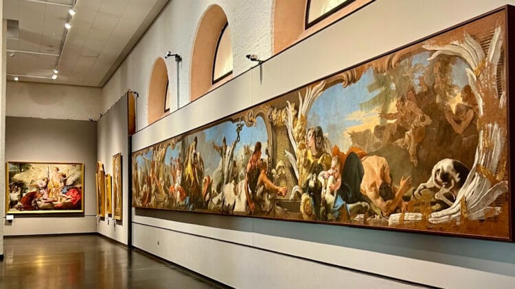 Tiepolos in the Galleria dell'Accademia in Venice