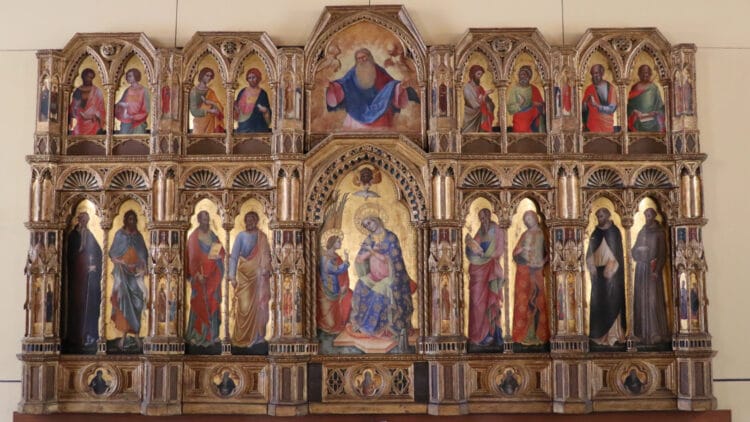 Paolo Veneziano: Polyptych of the Annunciation (Lion Polyptych).