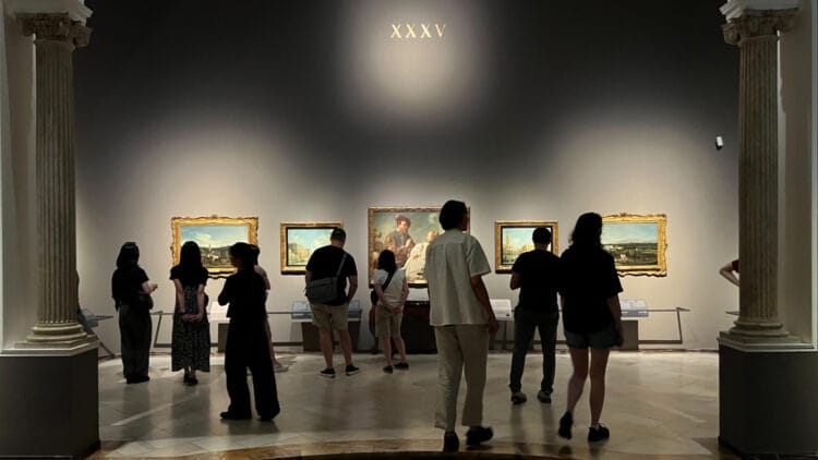 19th Century Paintings in the Brera art gallery in Milan