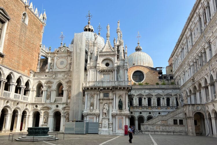 Doge's Palace Venice Courtyard