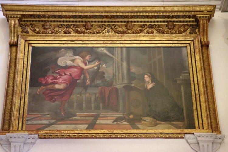 Tiziano: L'Annunciazione / The Annunciation, 1535