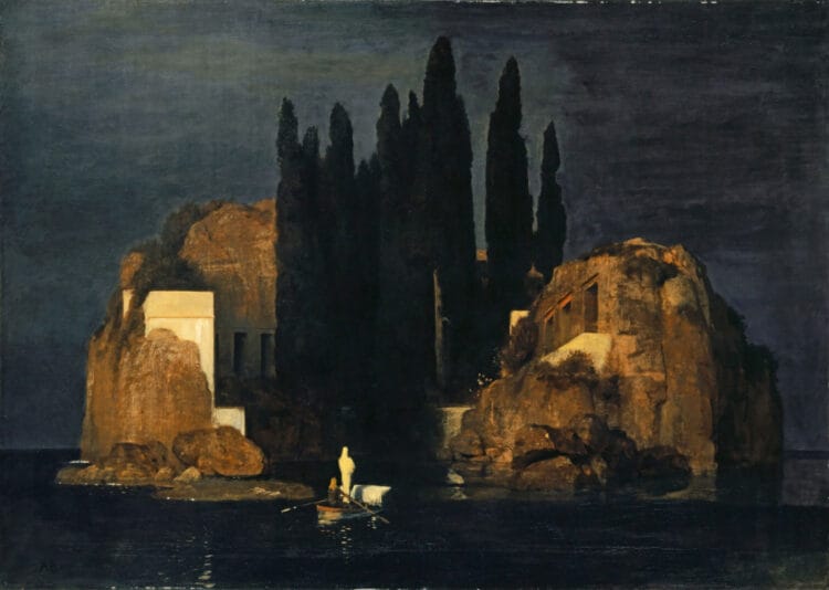 Arnold Böcklin: Die Toteninsel