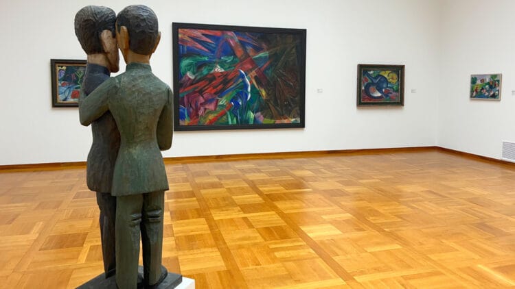 Kunstmuseum Basel Expressionists Art exhibition room