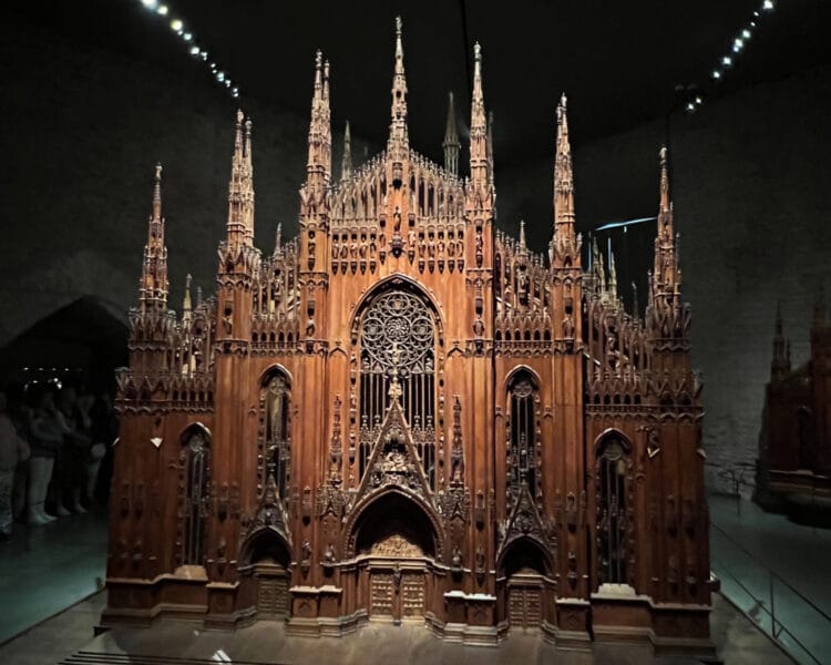 Modellone – Milan Cathedral as 1:22 wooden model