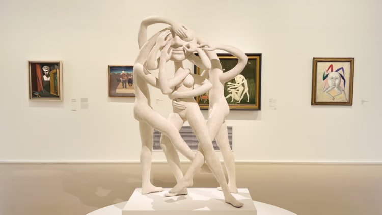 Congloméros, 1945, by Victor Brauner (1903-1966) in the Museum of Modern Art in Paris.