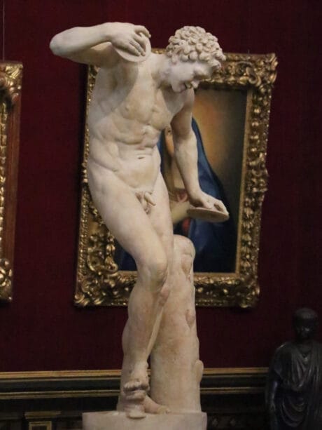 Dancing Satyr in the Uffizi