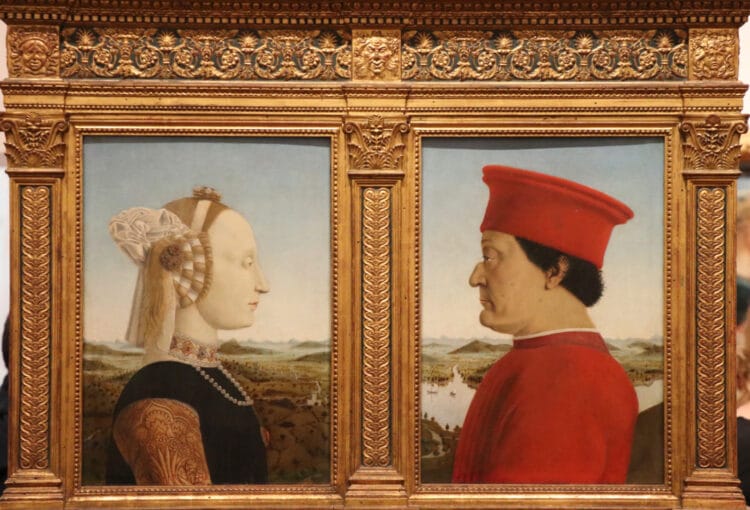 Duke and Duchess of Urbino – Piero della Francesca in the Uffizi