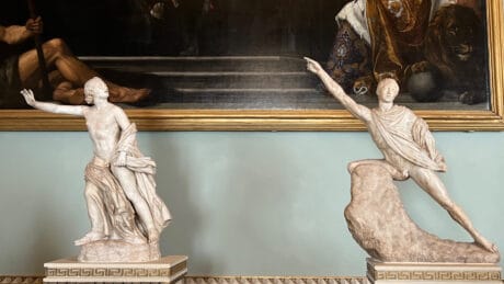 in the Uffizi Gallery in Florence