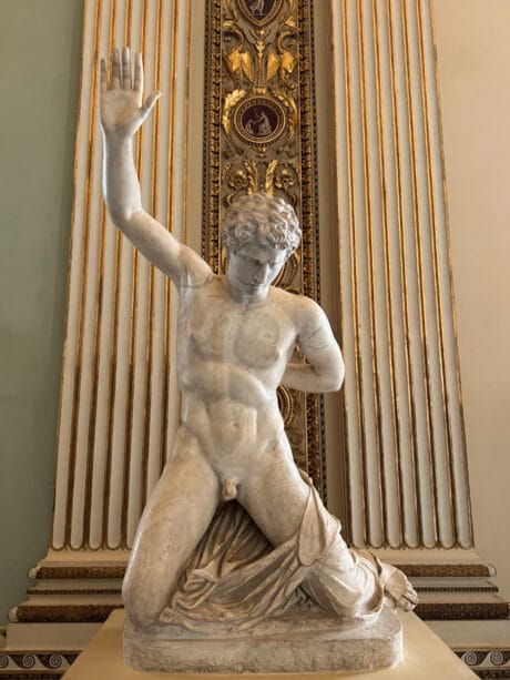 Killing of Niobe's Son in the Uffizi Gallery in Florence